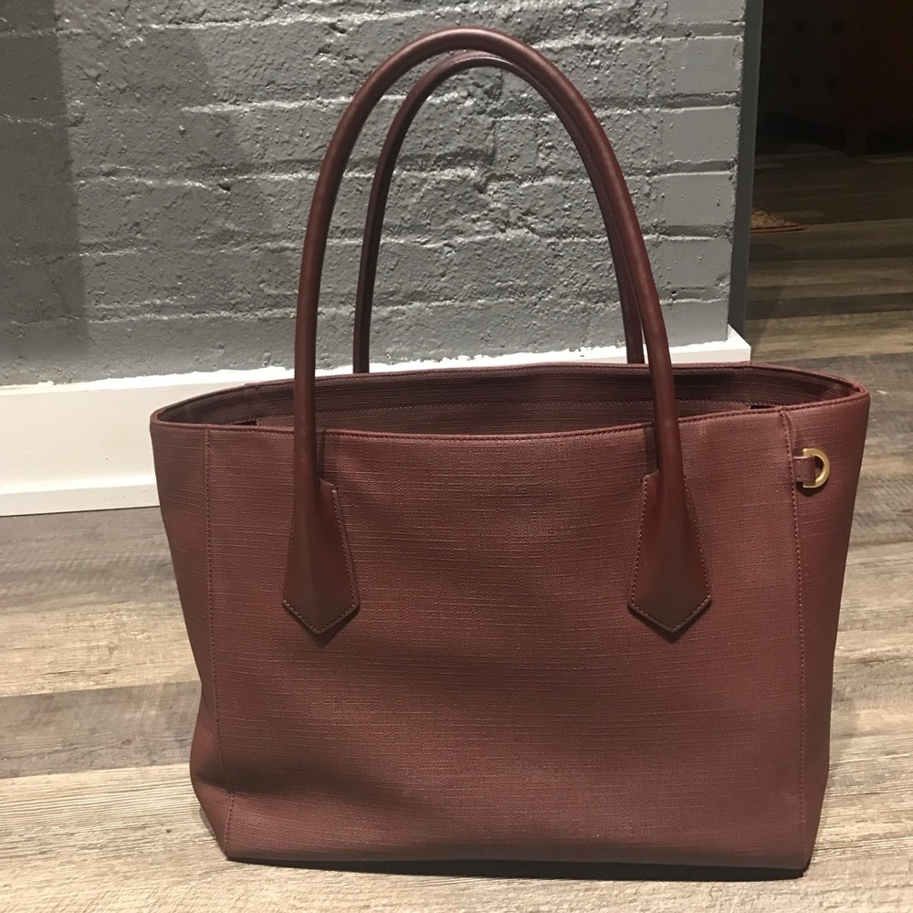 Dagne Dover Oxblood Legend Tote